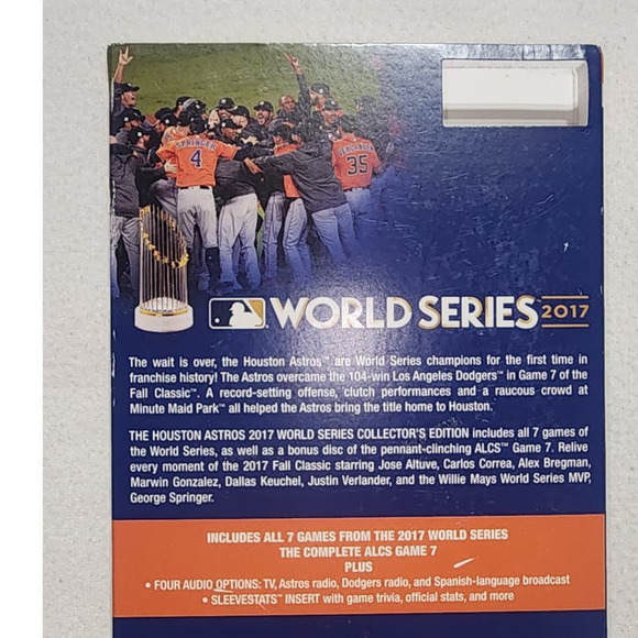 world series 2017 Houston Astros 8 disc DVD collection - Picture 2 of 9